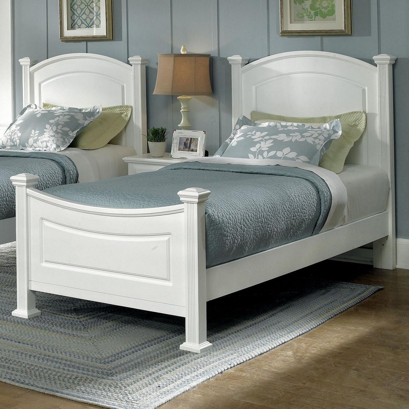 Vaughan Bassett Hamilton Franklin Twin Panel Bed Belfort Furniture